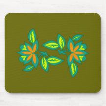Muster Ornament Blumen flowers pattern Mousepad