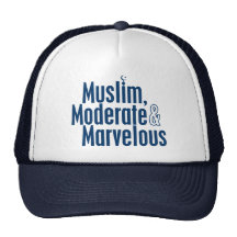 Musulmanes, moderado y maravilloso gorras