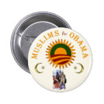 Musulmanes para Obama Pins