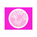muuhh - waifu lindo del animado - rosa de Sakura d Impresiones En Lienzo Estiradas