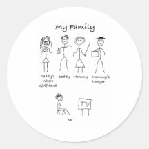 My-Family-4 Pegatina