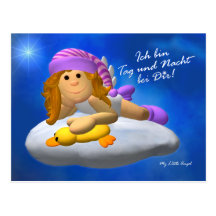 My Little Angel: Tag und Nacht Postkarten