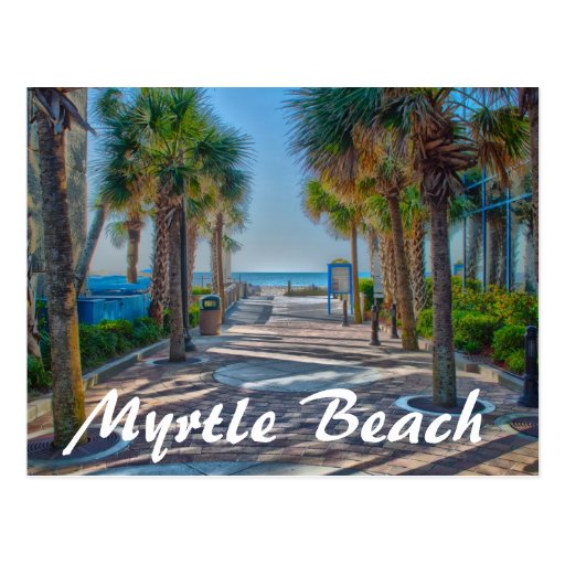 Myrtle Beach Tarjeta Postal