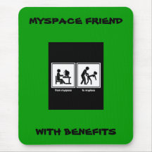 myspace_to_myplace, AMIGO de MYSPACE, CON LAS VENT Alfombrilla De Ratón