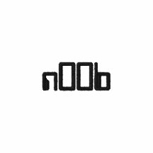 n00b polo bordado