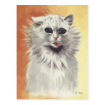 N° de pintura 1 del gato persa postal