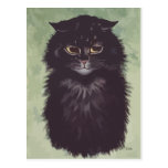 N° de pintura 2 del gato persa tarjeta postal