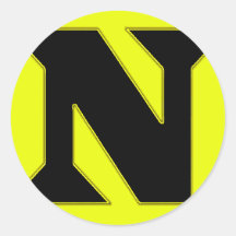 N PEGATINA
