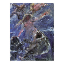 Nacimiento de Venus de Lovis Corinto Postales