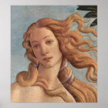 Nacimiento del detalle 3 de Venus modesto Posters