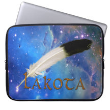 Nación de LAKOTA y manga del ordenador portátil de Fundas Portátiles