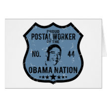 Nación de Obama del empleado de correos Tarjetas