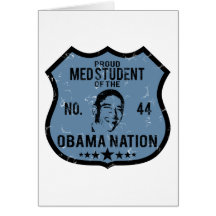 Nación de Obama del estudiante del MED Tarjeton