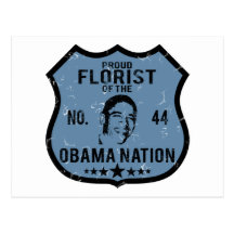 Nación de Obama del florista Tarjetas Postales