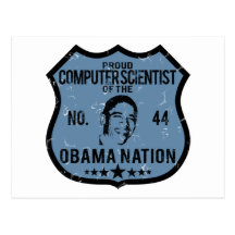 Nación de Obama del informático Postales