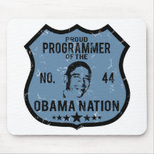 Nación de Obama del programador Alfombrilla De Raton
