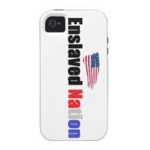 Nación esclavizada vibe iPhone 4 fundas