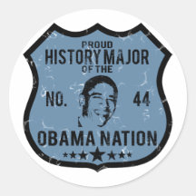 Nación importante de Obama de la historia Pegatina
