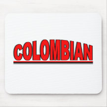 Nacionalidades - "colombiano " alfombrilla de raton