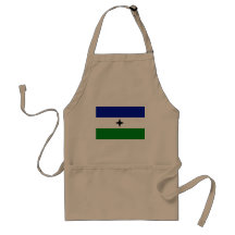 Nacionalista de Bubi, bandera de El Salvador Delantal