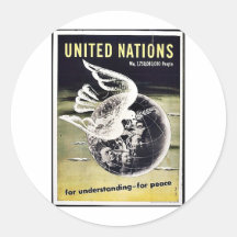 Naciones Unidas Pegatina