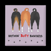 Nada empalma Basenjis imanes