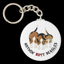 Nada empalma beagles llaveros