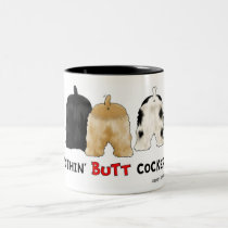 Nada empalma la taza de los cocker tazas