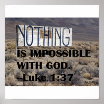 Nada es imposible con dios posters