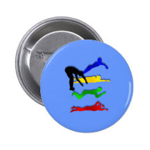 Nadada de los deportes acuáticos de los nadadores  pins