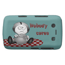 Nadie cuida la caja intrépida de Blackberry Case-Mate Blackberry Cárcasa