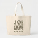 Nadie ensucia con JOE Bolsa Lienzo