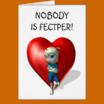 ¡Nadie es fectper! tarjetas