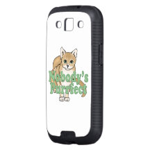 Nadie gato del moreno de Purrfect Galaxy SIII Carcasa