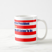 Nadie para presidente Mug Tazas