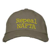 NAFTA de la derogación Gorra De Beisbol