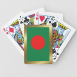 Naipes de la bandera de Bangladesh