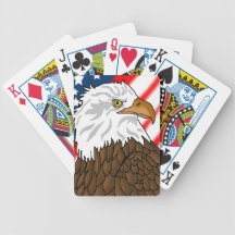 NAIPES DE LA BICICLETA (DISEÑO DE EAGLE DETRÁS)