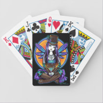 Naipes de la hada de Absynth Steampunk de la rapso cartas de juego