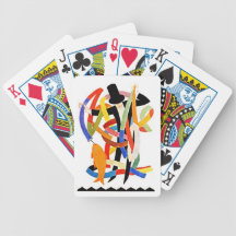 Naipes mágicos de las artes interpretativas de la  cartas de juego
