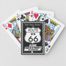 Naipes oficiales de la ruta 66 barajas de cartas