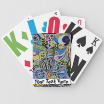 Naipes "sentidos" de Lara Kulpa Cartas De Juego