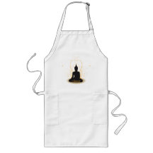 Namaste elegante Buda Delantales
