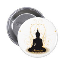 Namaste elegante Buda Pin