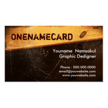 namecard-008/papel viejo del grunge tarjeta de visita