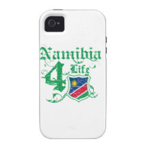 Namibia para la vida vibe iPhone 4 fundas