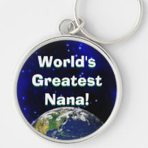 ¡Nana más grande del mundo! Llavero