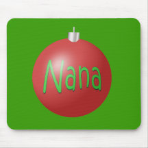 Nana - ornamento del navidad tapetes de ratón