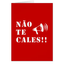 ¡Não Te Cales!! Felicitación