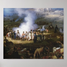 Napoleon en Austerlitz Poster